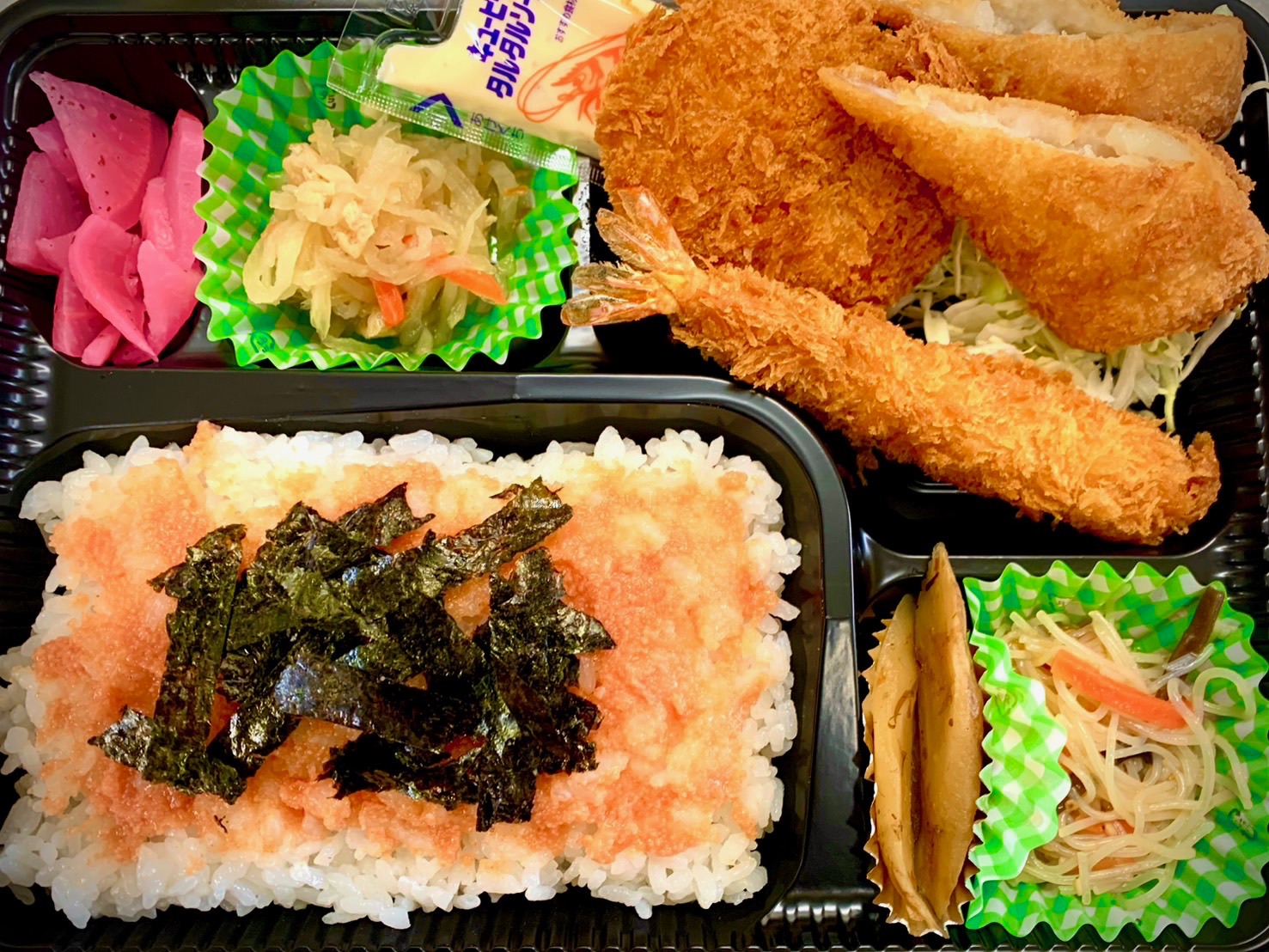 海老フライ弁当